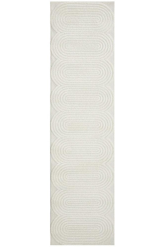 Lotus Carl White Runner 400 x 80 cm