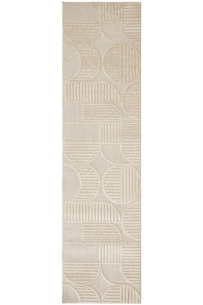 Lotus Leo Beige Runner 400 x 80 cm