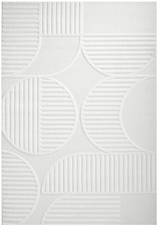 Lotus Leo White Rug 230 x 160 CM