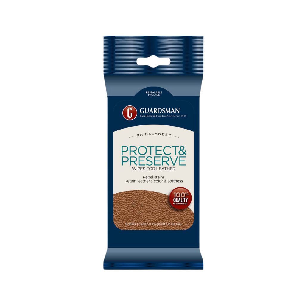 Guardsman Leather Protect and Preserve Wipes
