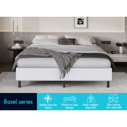Maryam Boucle Bed Base