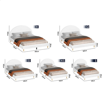 Kenyatta Boucle Bed Frame