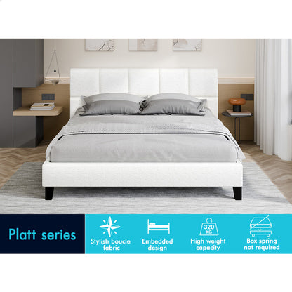 Adelaide Boucle Bed Frame