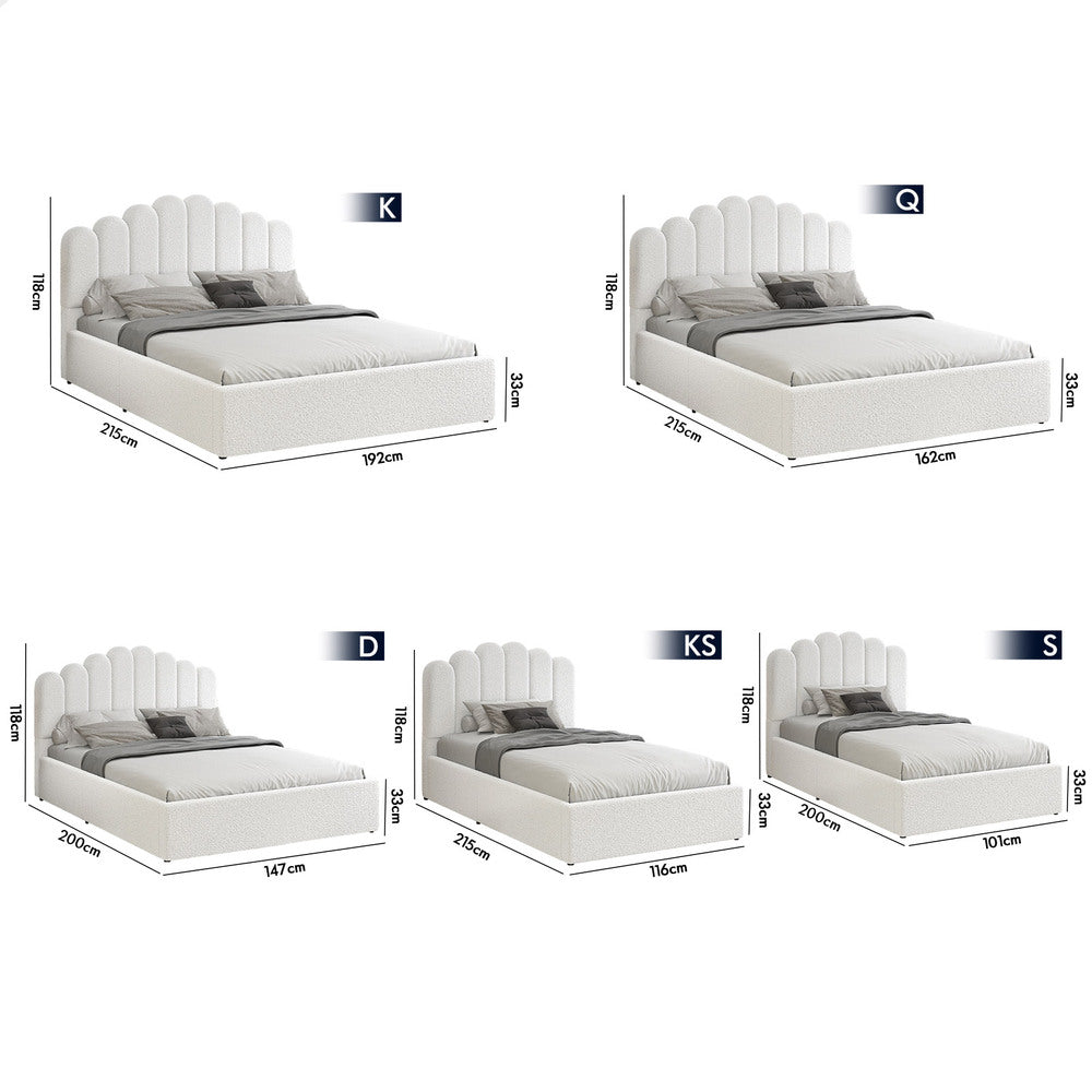 Roswell Boucle Gas Lift Bed