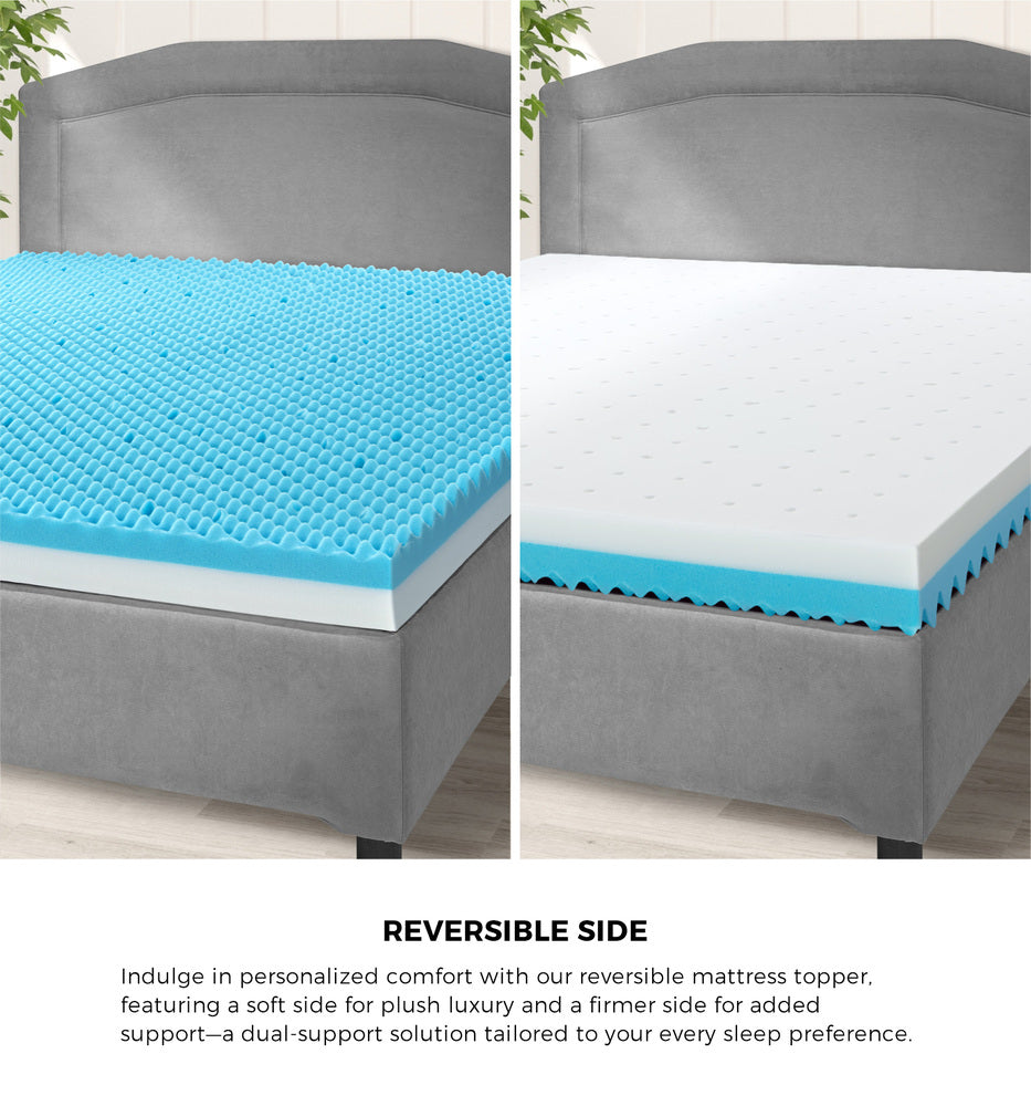 10cm Memory Foam Mattress Topper - King