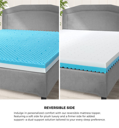 10cm Memory Foam Mattress Topper - King