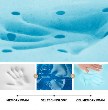 10cm Memory Foam Mattress Topper - King