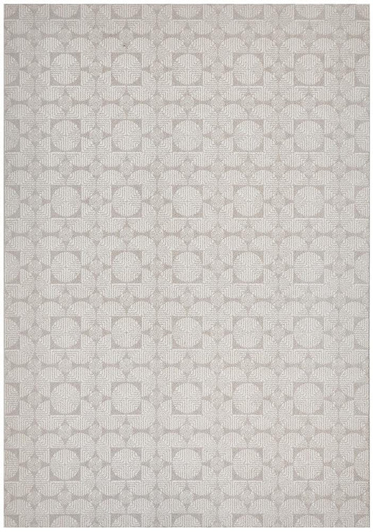 Prague Niko Silver Wool Pile Rug 300 x 200 CM