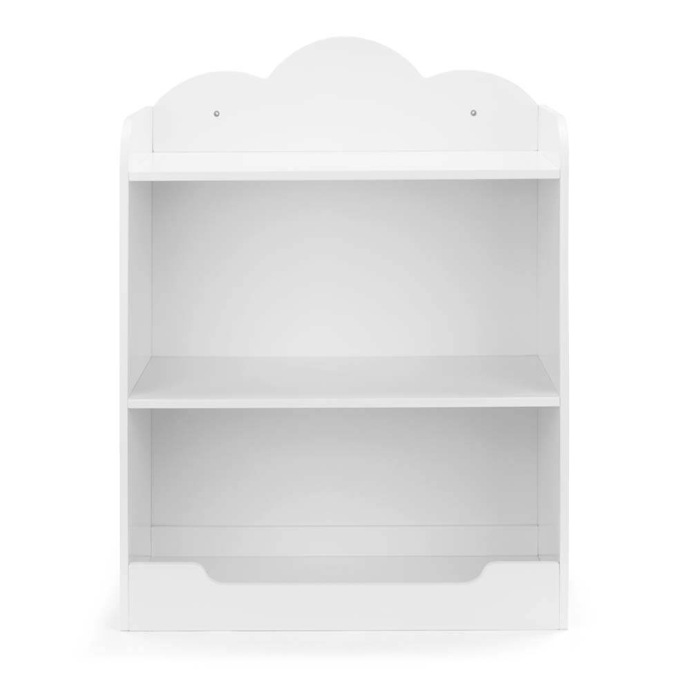Cloud Kids Bookcase Bookshelf Open Shelving 3-Level White