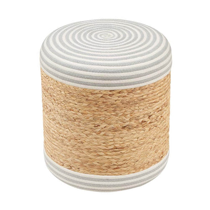 Aurora Ottoman Pouf Footrest Stool Woven