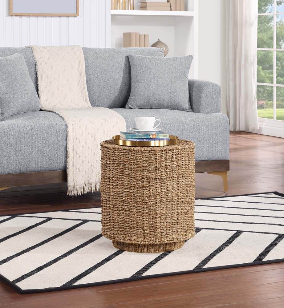 Rodney Side Table Woven