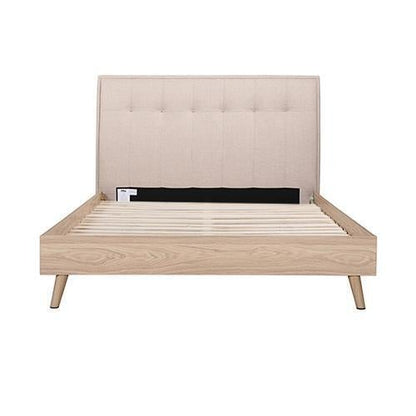 Oslo Upholstered Oak Bed Frame