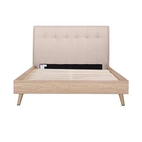 Oslo Upholstered Oak Bed Frame