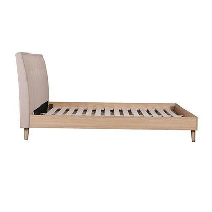Oslo Upholstered Oak Bed Frame
