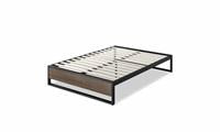 Lily Platform Bed Base 35cm Grey