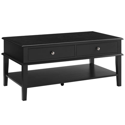 Chloe 2 Drawer 1 Shelf Coffee Table