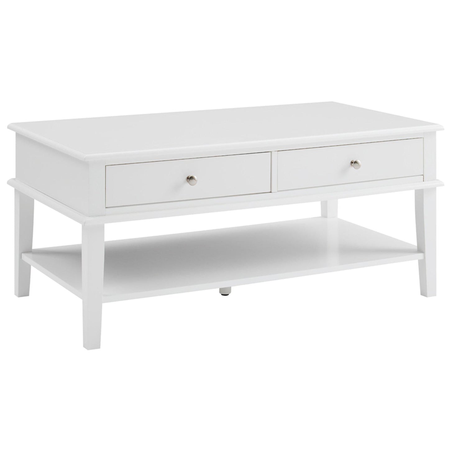 Chloe 2 Drawer 1 Shelf Coffee Table