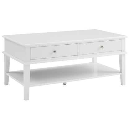 Chloe 2 Drawer 1 Shelf Coffee Table