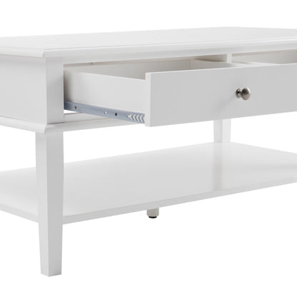 Chloe 2 Drawer 1 Shelf Coffee Table