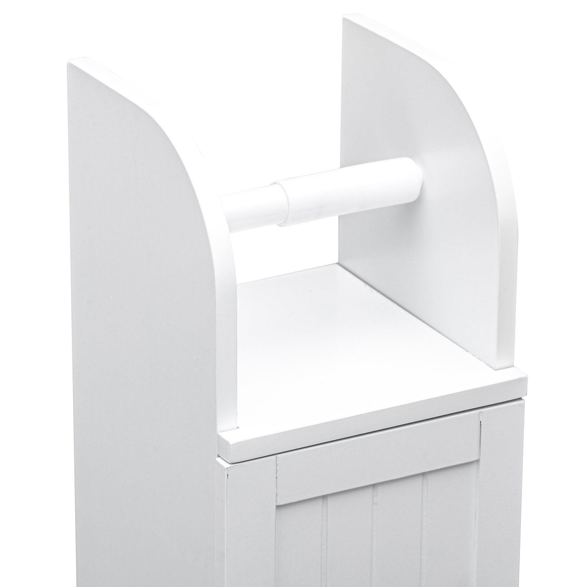 Maine Toilet Roll Holder and Storage Cabinet