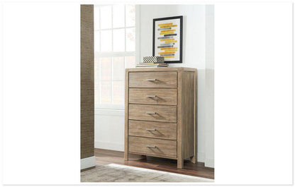 Ambrosh 5 Drawer Chest
