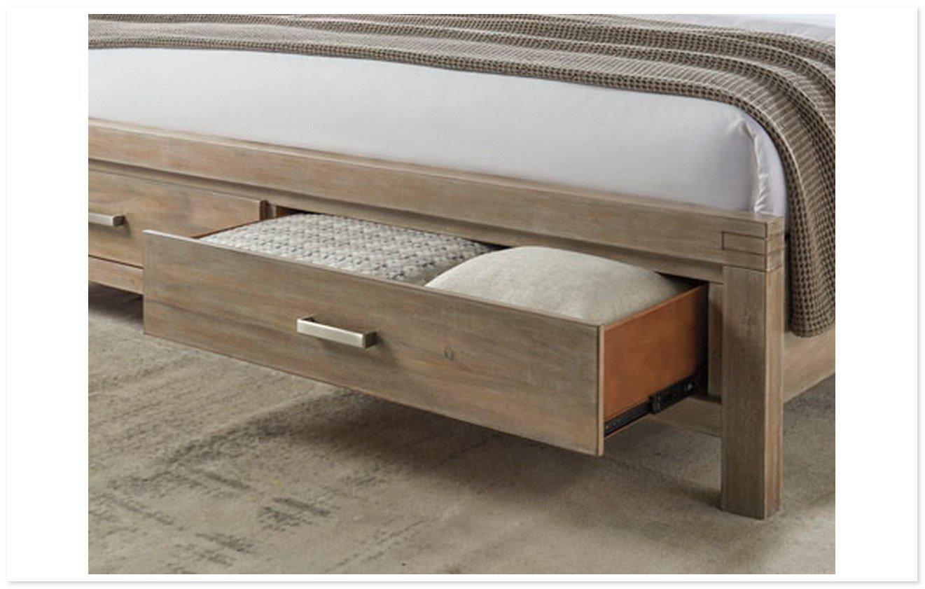 Ambrosh Wooden Bed Frame