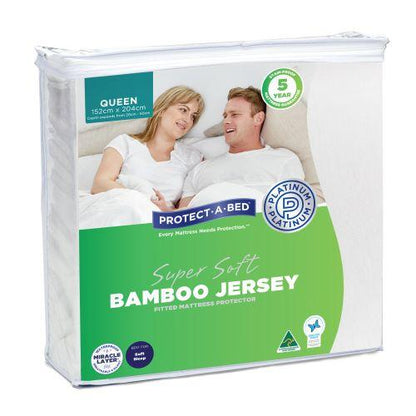 Bamboo Jersey Mattress Protector