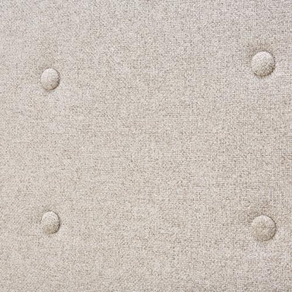 Buttons Upholstered Storage Bedframe