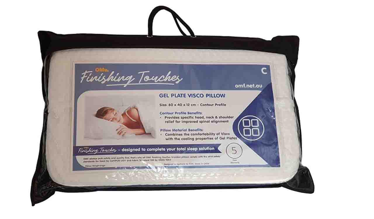 Gel Plate Pad Pillow Contour