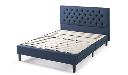 Misty Tufted Upholstered Platform Bed Frame