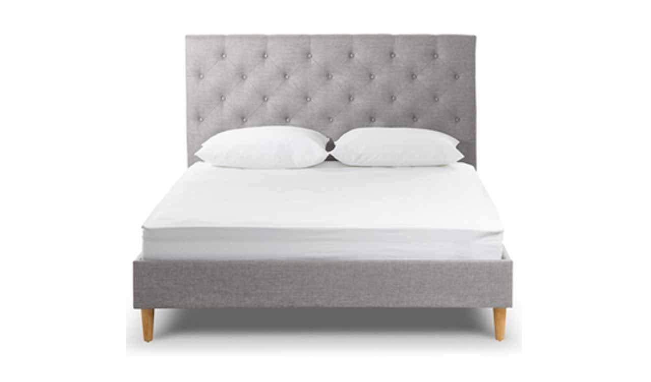 Plush Upholstered Bedframe