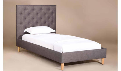 Plush Upholstered Bedframe
