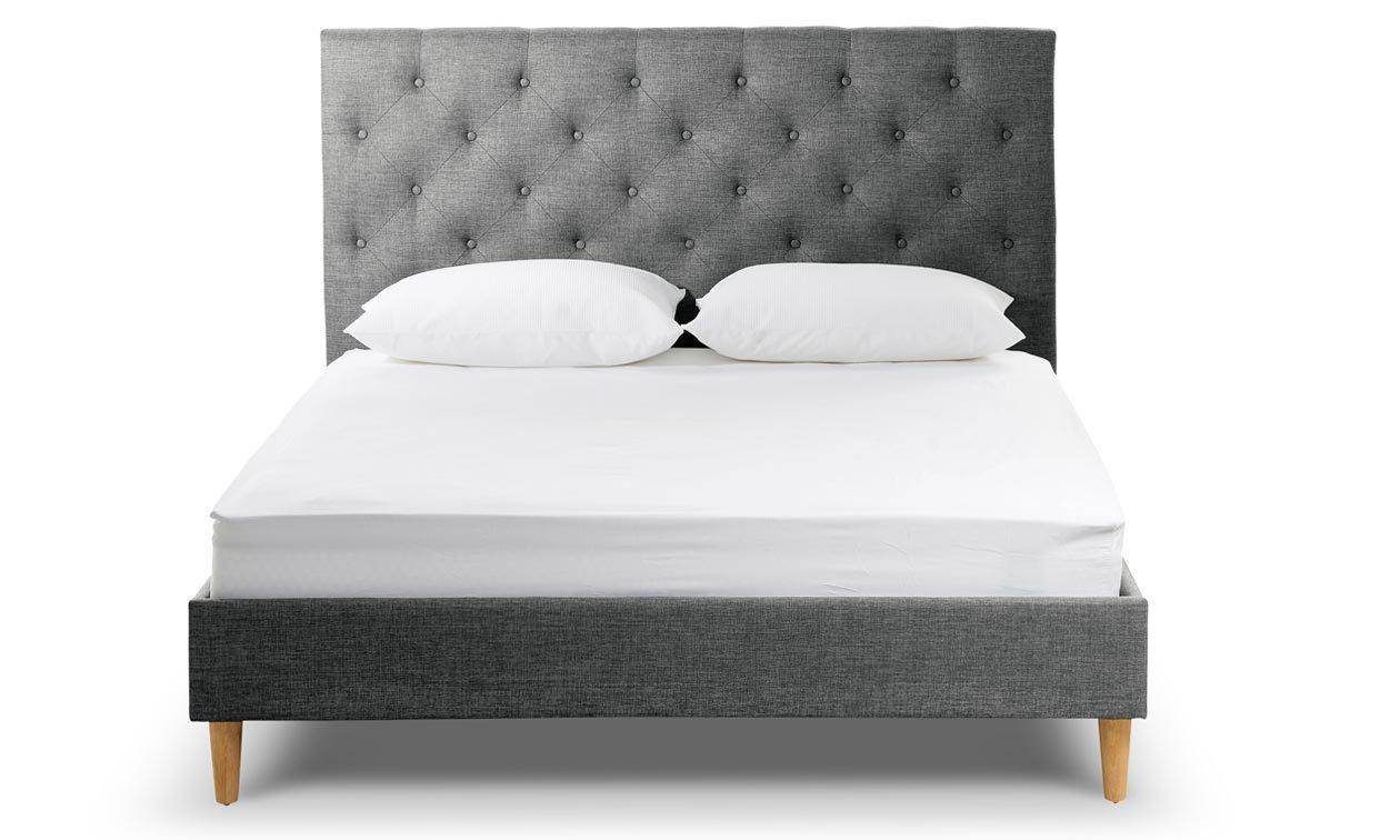 Plush Upholstered Bedframe
