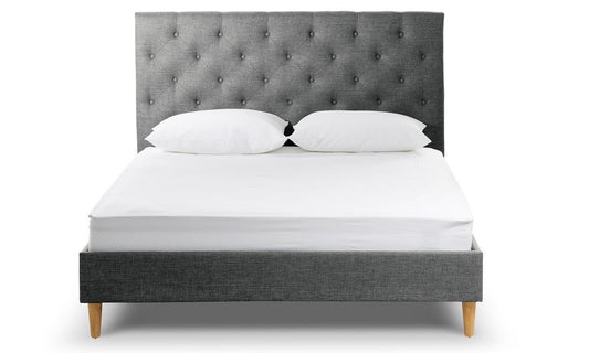 Plush Upholstered Bedframe