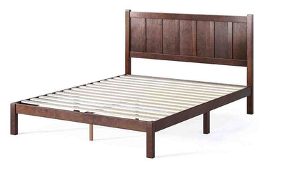 Rustic Solid Wood Bed Frame