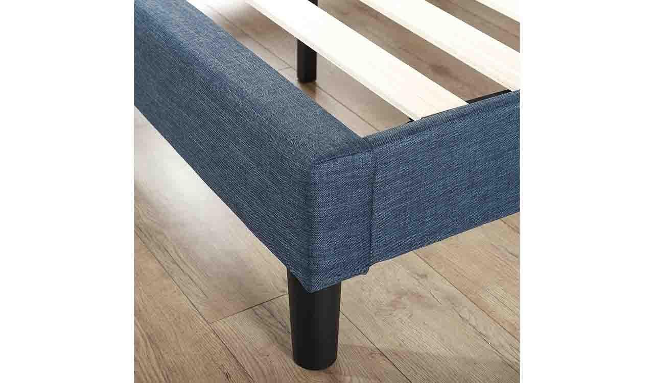 Upholstered Bed Frame Navy