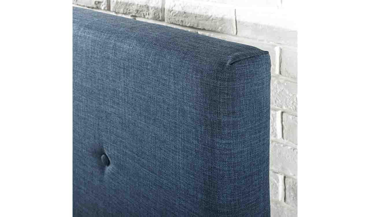 Upholstered Bed Frame Navy
